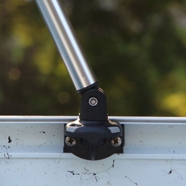Railblaza Clevis/Bimini Support Paar Zwart, foto 3 van 4