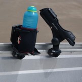 Railblaza Bekerhouder Enkel Zwart