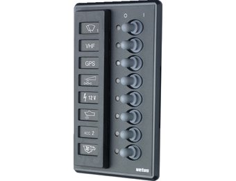 Vetus Schakelpaneel P8 spatwaterdicht