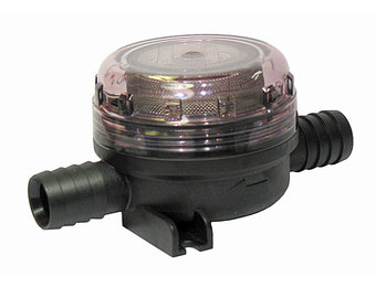 Jabsco Fijn Filter Inline 19MM-3/4'' Slang-Slang Toiletpomp Pumpguard