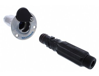 Jabsco Quick Release RVS Dekaansluiting Compleet