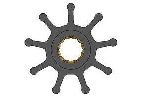 Jabsco Impeller 6760-0001B