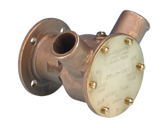 Jabsco Koelwaterpomp 28MM Slang Motor Flensaansluiting
