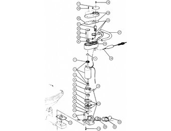 Jabsco Pakking nr. 20 (29200 serie) 29075-1000