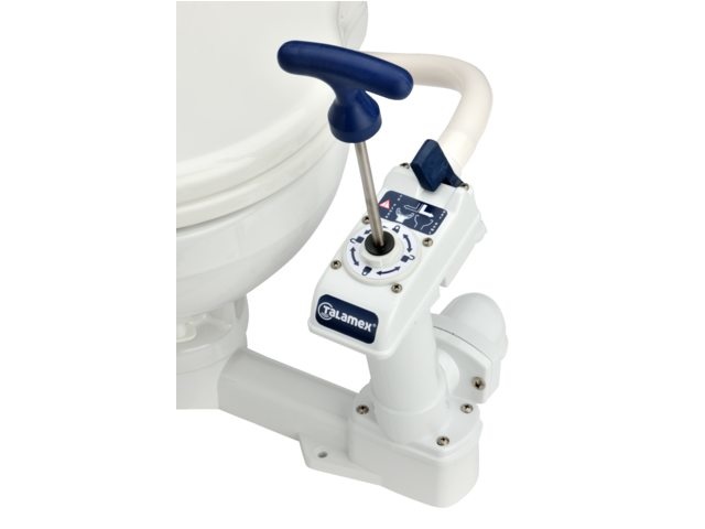 Talamex Handbediend Toilet Large turn2lock, foto 3 van 6