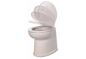 Jabsco De luxe 17'' elektrisch toilet recht met solenoid sofct closing