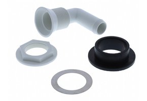 Jabsco Inlaat en elleboog met pakking 58107-1000