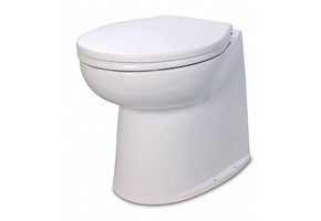 Jabsco De luxe 17'' elektrisch toilet recht met spoelwaterpomp