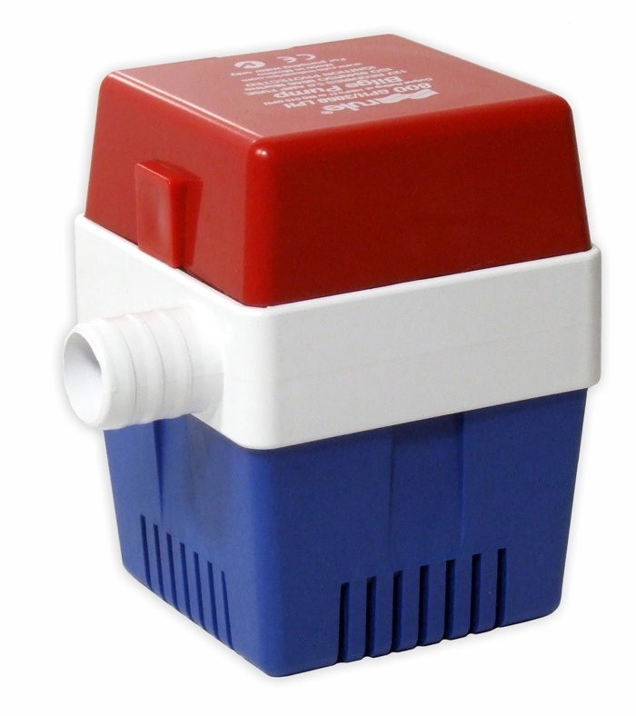 Rule 20F 800 Vierkante Bilgepomp 12V 3028 L/U