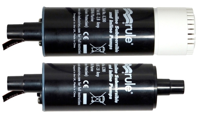 Rule IL 200 Slimline il200 760 L/U 12V Inline- Dompelpomp water