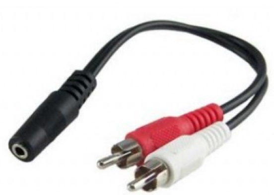 Fusion 3.5MM AUX Extension Lead Flush Mount