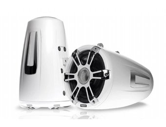 Fusion SG-FLT882SPC 8.8'' Wit Chrome Tower SPK CRGBW LED