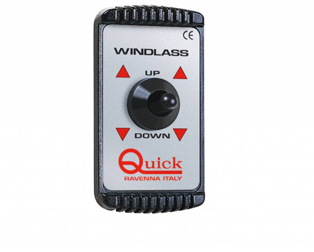 Quick joystickschakelaar voor ankerlier