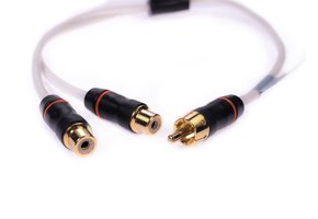 Fusion MS-RCAYF RCA Splitter 1x Male > 2x Female