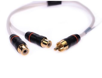 Fusion MS-RCAYF RCA Splitter 1x Male > 2x Female