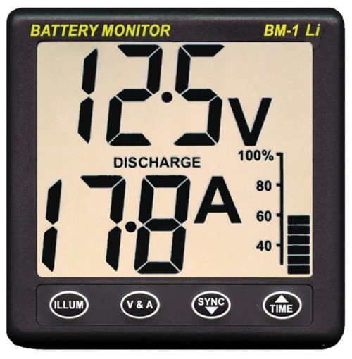 Nasa Marine Batterymonitor Clipper BM1 LI - (12VDC)