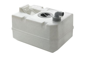 Vetus Vuilwatertank incl. aansluitingen en insp. deksel