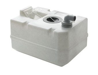 Vetus Vuilwatertank incl. aansluitingen en insp. deksel