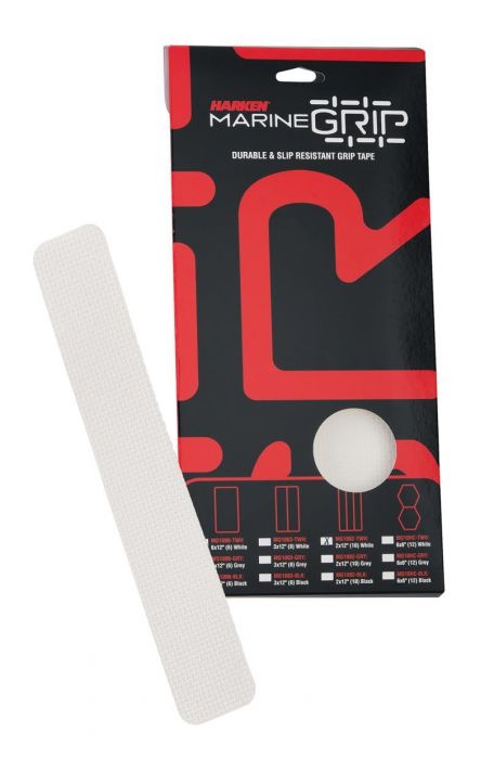 Harken Grip Tape paneel 30 x 5 cm wit/transparant