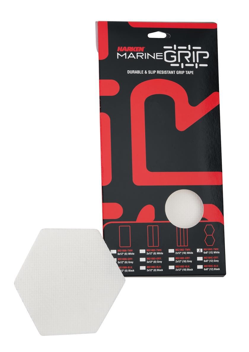 Harken Grip Tape paneel 15 x 15 cm wit/transparant