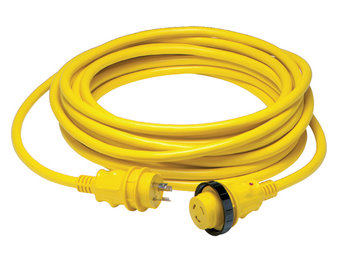 Marinco 30A 125V 15M Cordset Led Ergo Grip