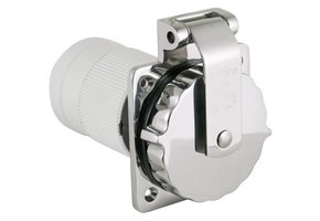 Marinco 220 Ez Lk walstroom aansluiting rvs Export