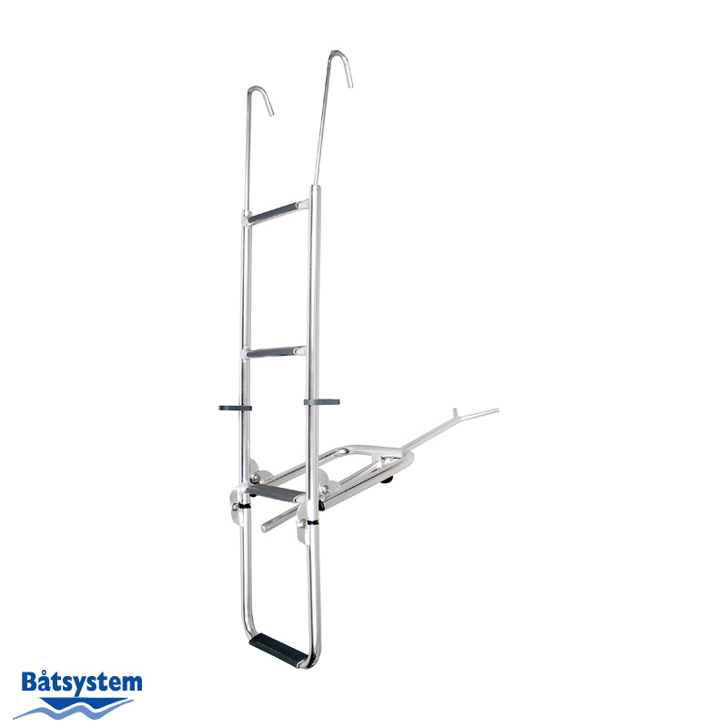 Båtsystem ladder aluminium 4 treden 1240MM