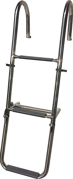 Båtsystem RVS zij ladder 3 treden