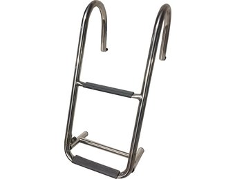 Båtsystem RVS zij ladder 2 treden