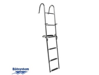 Båtsystem RVS zij ladder 6 treden