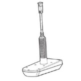 Humminbird Plastic Thru Hull Transducer XPTH 9 20 MSI T Mega