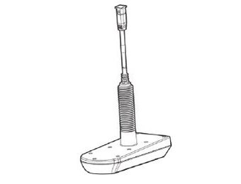Humminbird Plastic Thru Hull Transducer XPTH 9 20 MSI T Mega