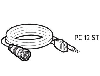 Humminbird Power Cable PC 12 ST Solix/Onix Power met Speed/Temp