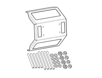 Humminbird In-Dash Mount IDMK S10R Solix 10