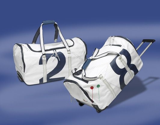 Trend Marine Sea Boy Zeildoek Weekendtas op wielen