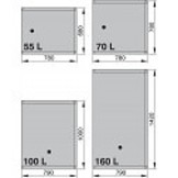 Vetus Flexibele Vuilwatertank