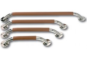  Handraling met leder