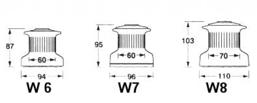 Antal winch 1 direct speed + vrijloop