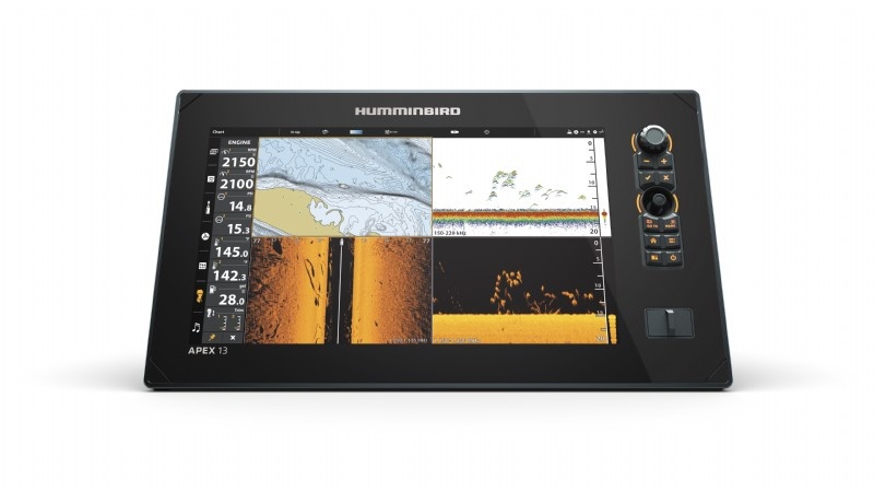 Humminbird Apex 13 MSI+ Kaartplotter, foto 5 van 6