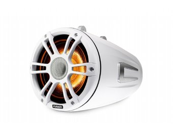 Fusion SG-FLT772SPW 7.7'' Sports White Tower Speaker CRGBW LED