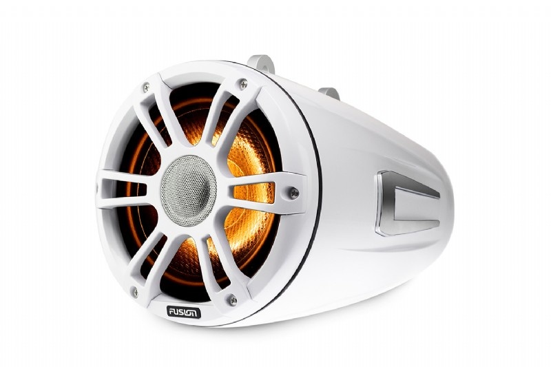 Fusion SG-FLT772SPW 7.7'' Sports White Tower Speaker CRGBW LED