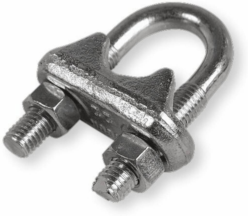 Talamex Staaldraadklem RVS