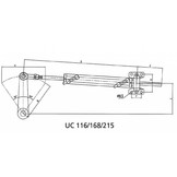 Ultraflex Stuurcilinder UC116 i