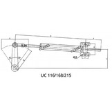 Ultraflex Stuurcilinder UC215 i