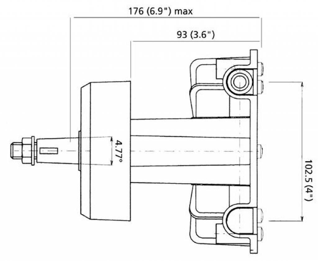 Ultraflex Aandrijfunit T85, foto 2 van 3