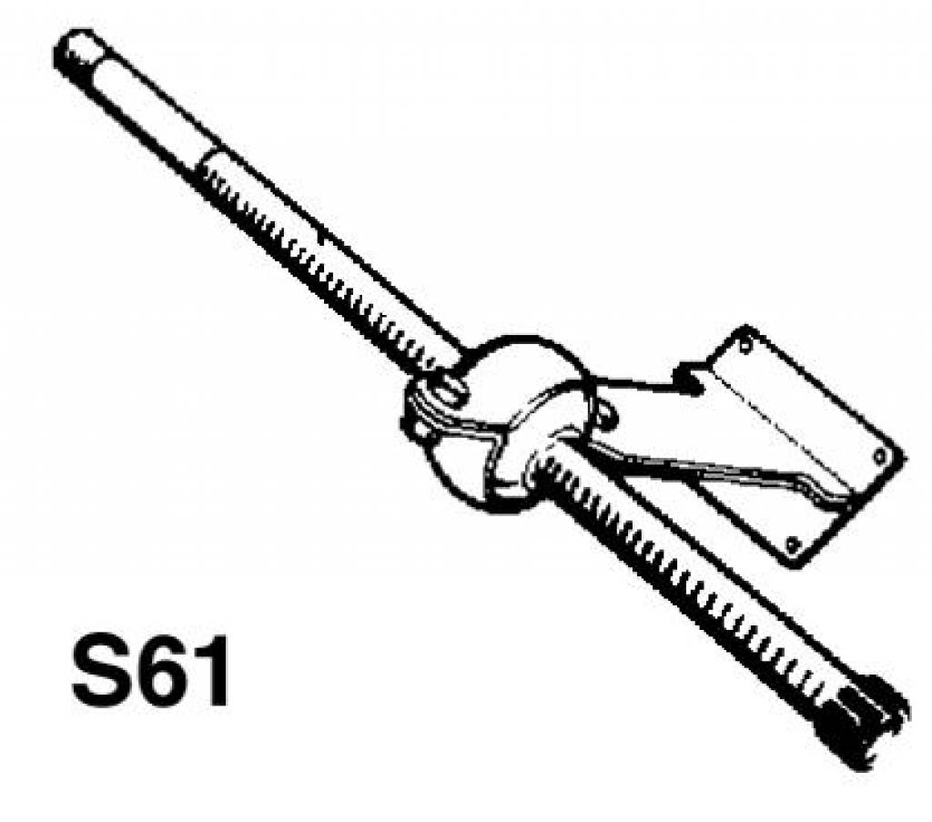 Ultraflex Spiegelbevestiging S61