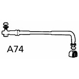 Ultraflex A74 - stuurarm voor Johnson en Evinrude motoren