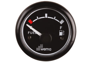Wema Tankmeter brandstof zwart