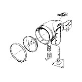 Aqua Signal Montage beugels handschijnwerper