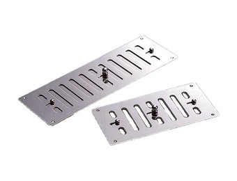 BW Ventilatierooster RVS open of afsluitbaar